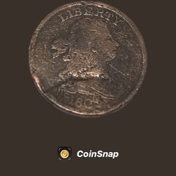 1804 Draped Bust Half Cent
