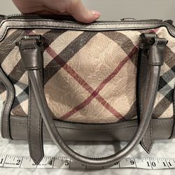 Burberry Embossed handbag