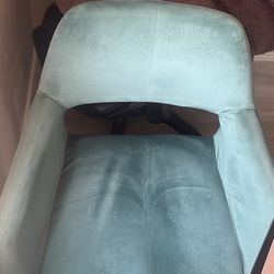 Velvet Office Chair 