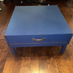 Blue Coffee Table