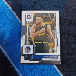 Stephen Curry Donruss Panini Card
