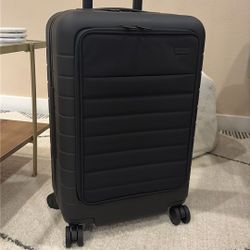 Away Executive Carry-On Jet Black Suitcase