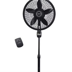 Lasko Oscillating Cyclone Pedestal Fan, Adjustable Height, Timer, Remote