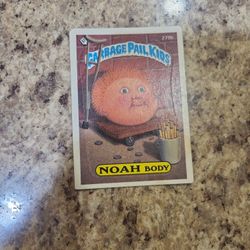 Garbage Pail Kids Card