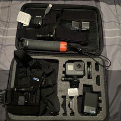 GoPro Hero 6 w/ Case And  Accessories 