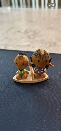 Japanese vintage creative kokeshi dolls