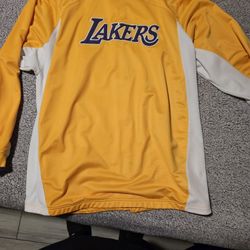 Lakers Gold Authentic Warmup Jacket XL