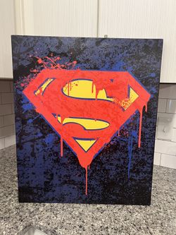 Superman Canvas Art