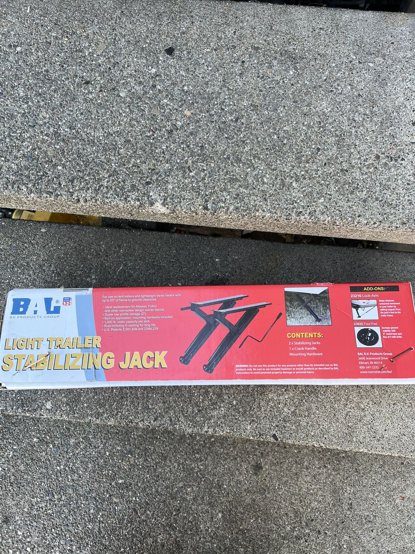 Stabilizing Jacks