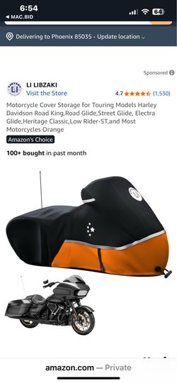 HD New Bike Cover, See Both Photos