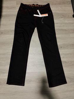 brand new Black Rock Revival Jeans size 33 with Red Stitching