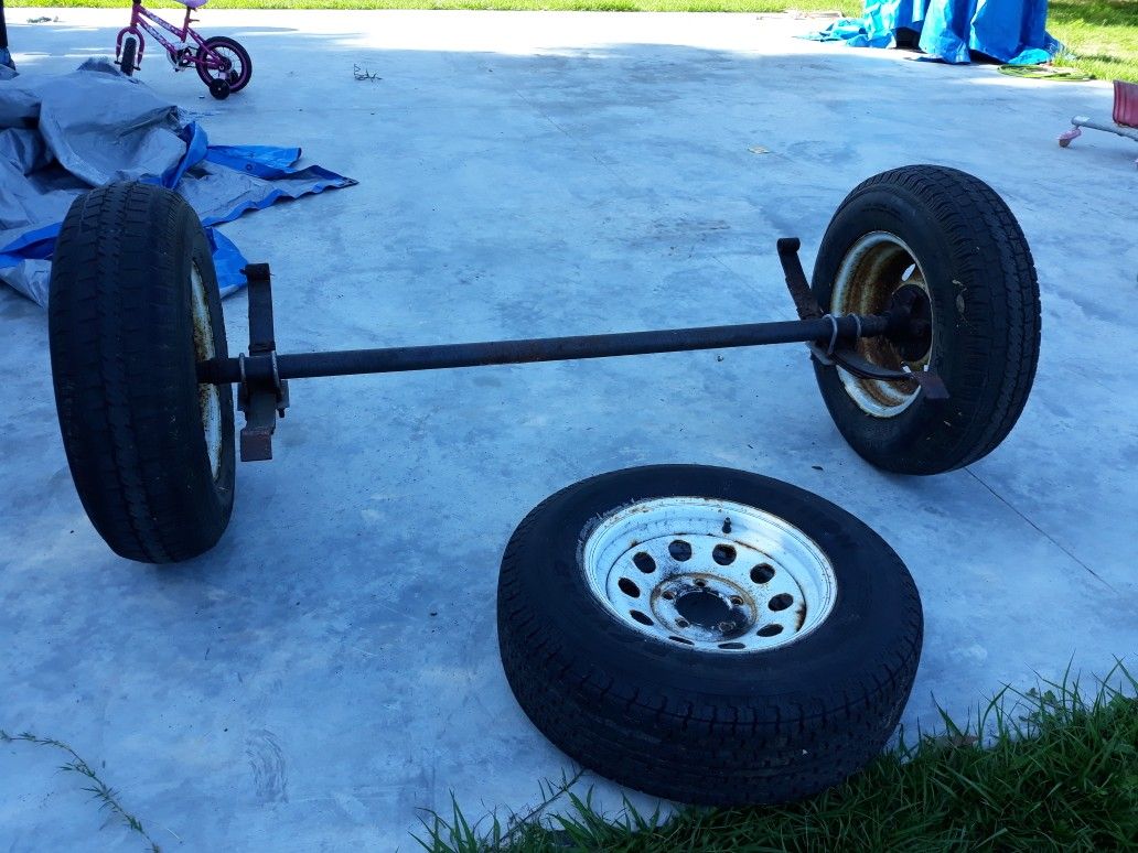 Trailer axle