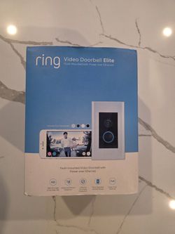 Ring Video Doorbell- Elite