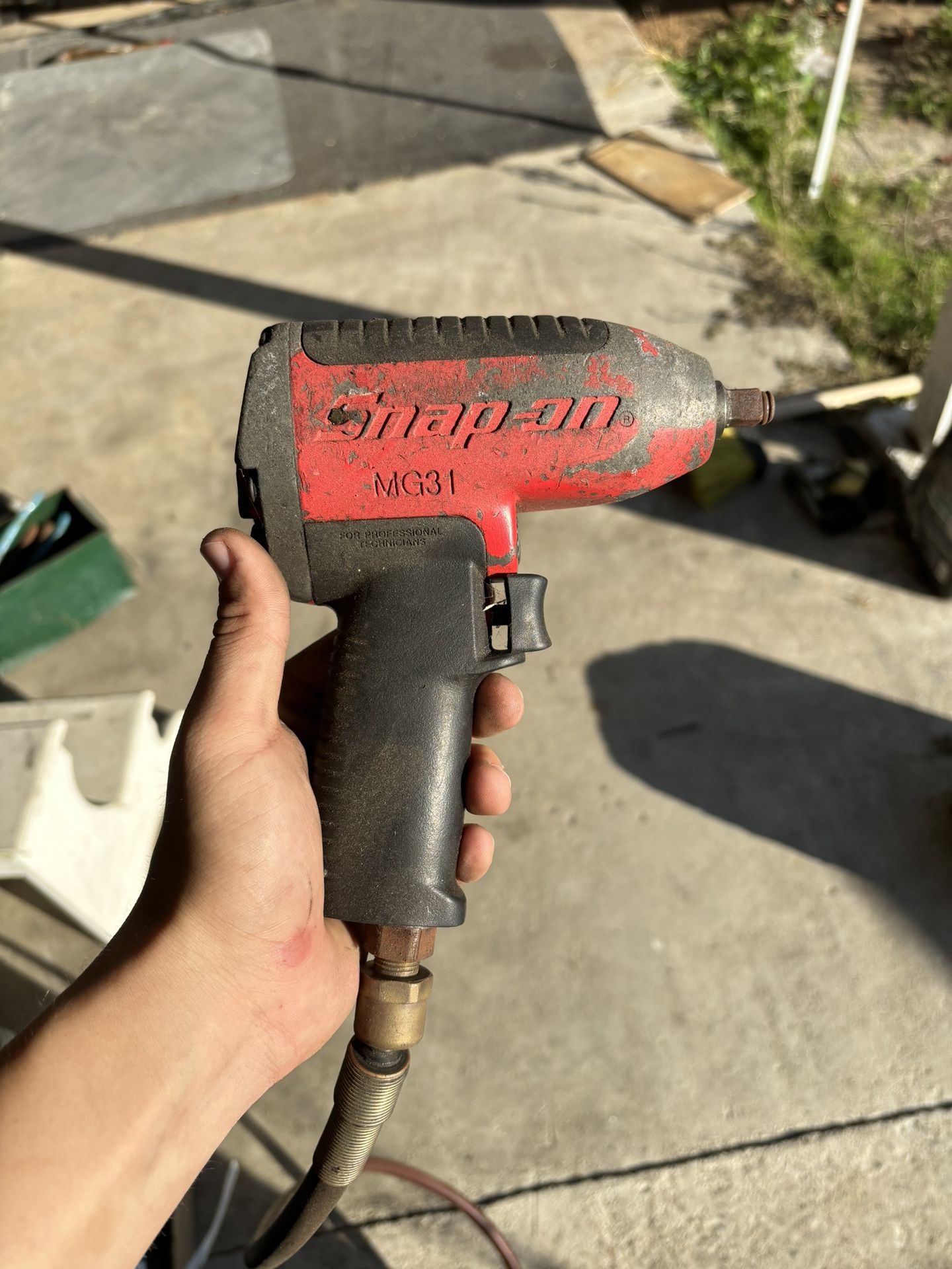 snap on air impact