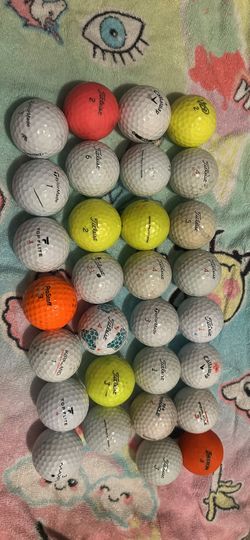 30 Used Golf Balls