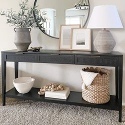 Entryway / Console Table Black