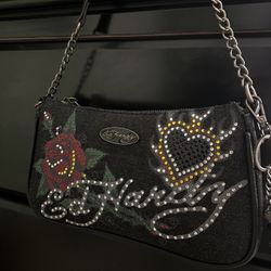  Ed Hardy Rhinestones Purse 