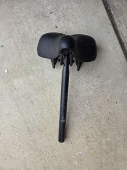Lectric comfort seat and post