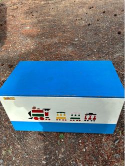 Vintage toy box boy or girl