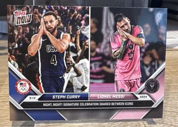 Lionel Messi/Steph Curry Night Night