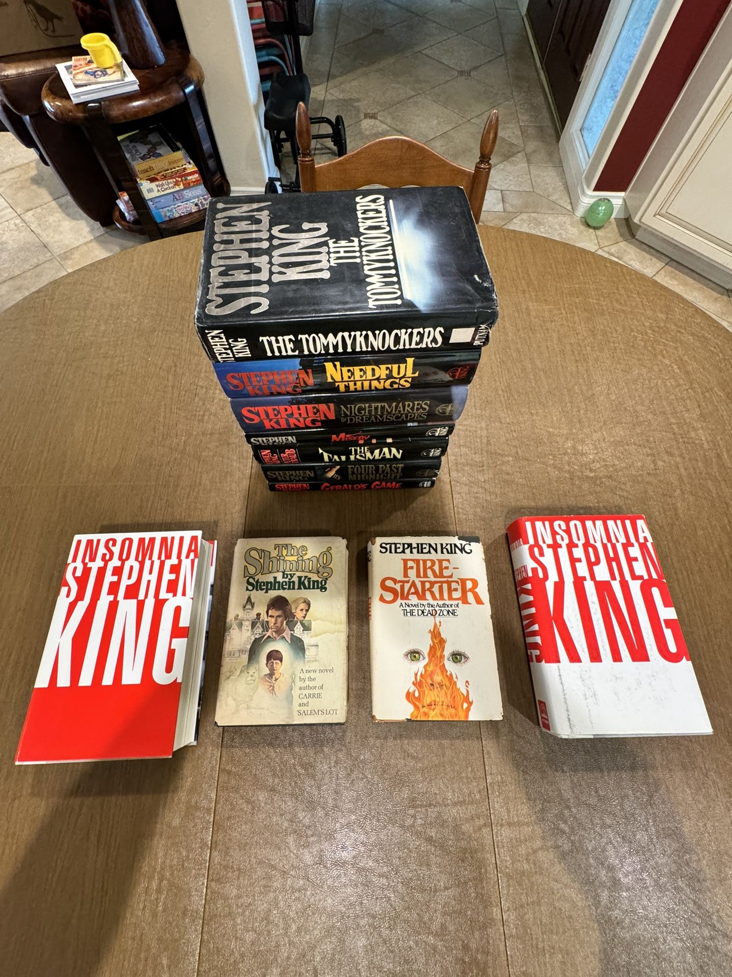 Stephen King Book Collection including Red and White Insomnia editions!
