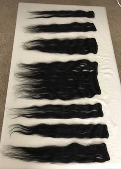 Dark Brown Clip-In Hair Extensions