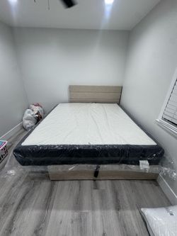 Memory foam king size mattress