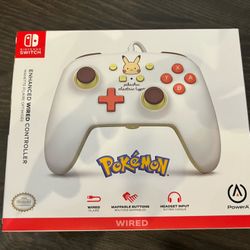 Nintendo Switch Pokemon Pikachu Wired Controller