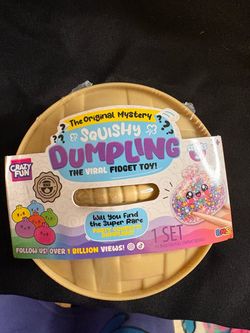 Crazy Fun Mystery Squishy Dumpling Fidget Toy