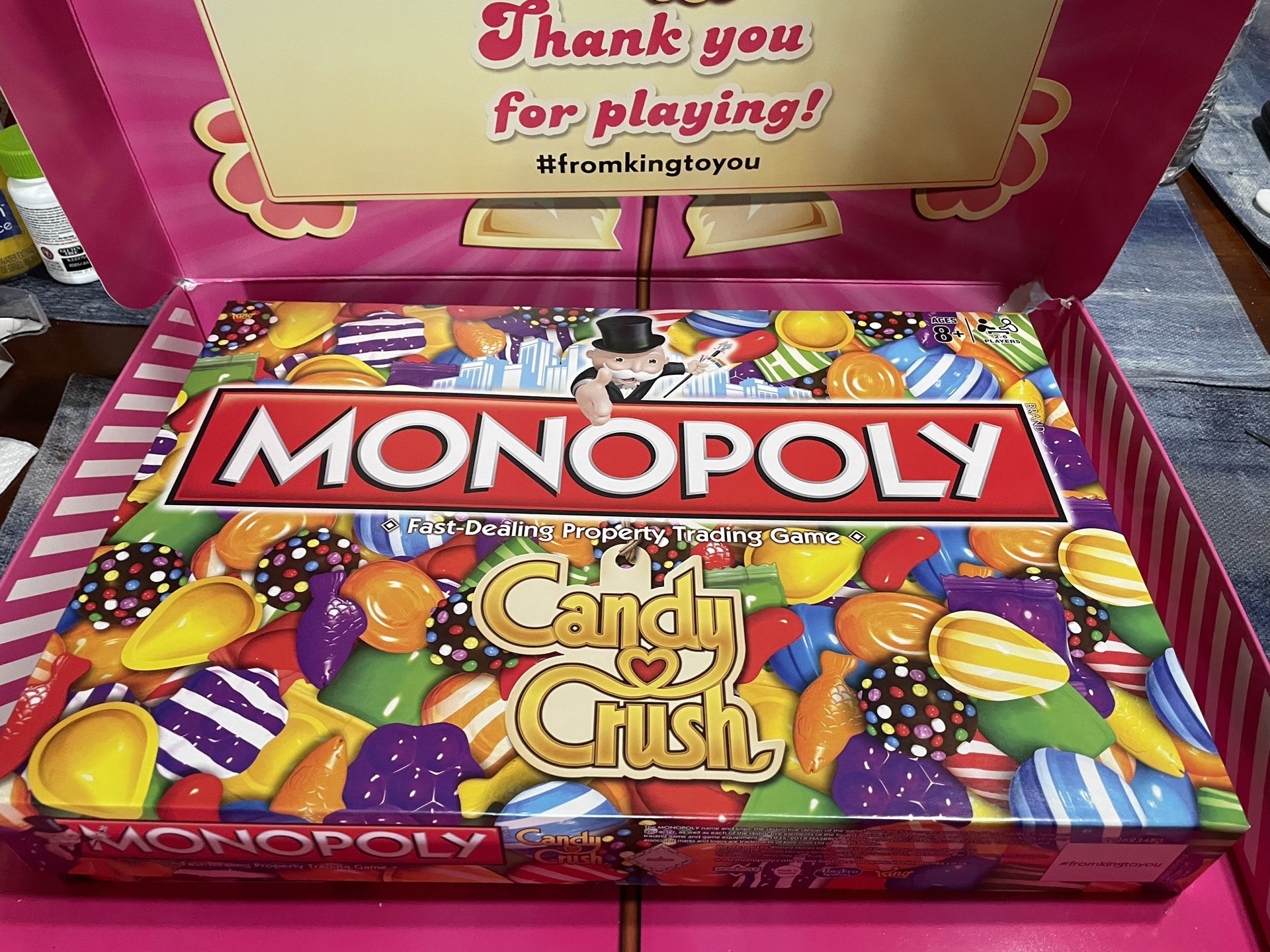 CANDY CRUSH SAGA MONOPOLY BOARD GAME. 83rd Ave., North of Indian school Road. Serious inquiries only.