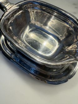 Reed and Barton Gravy Bowl Set 
