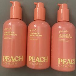 Victoria Secret Luminous Body Cream Peach 
