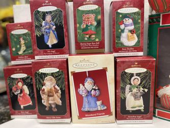Hallmark Collector Series Ornaments.