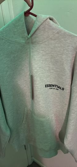 Grey Essentials hoodie
