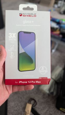 ZAGG InvisibleShield Glass+ iPhone 12 Pro Max