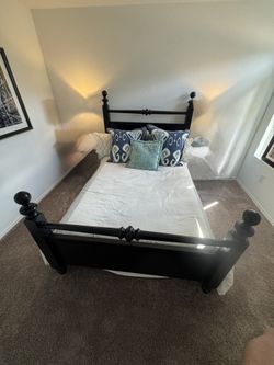 💰💰 Full Size Solid Bedroom Set In Black Color💰💰