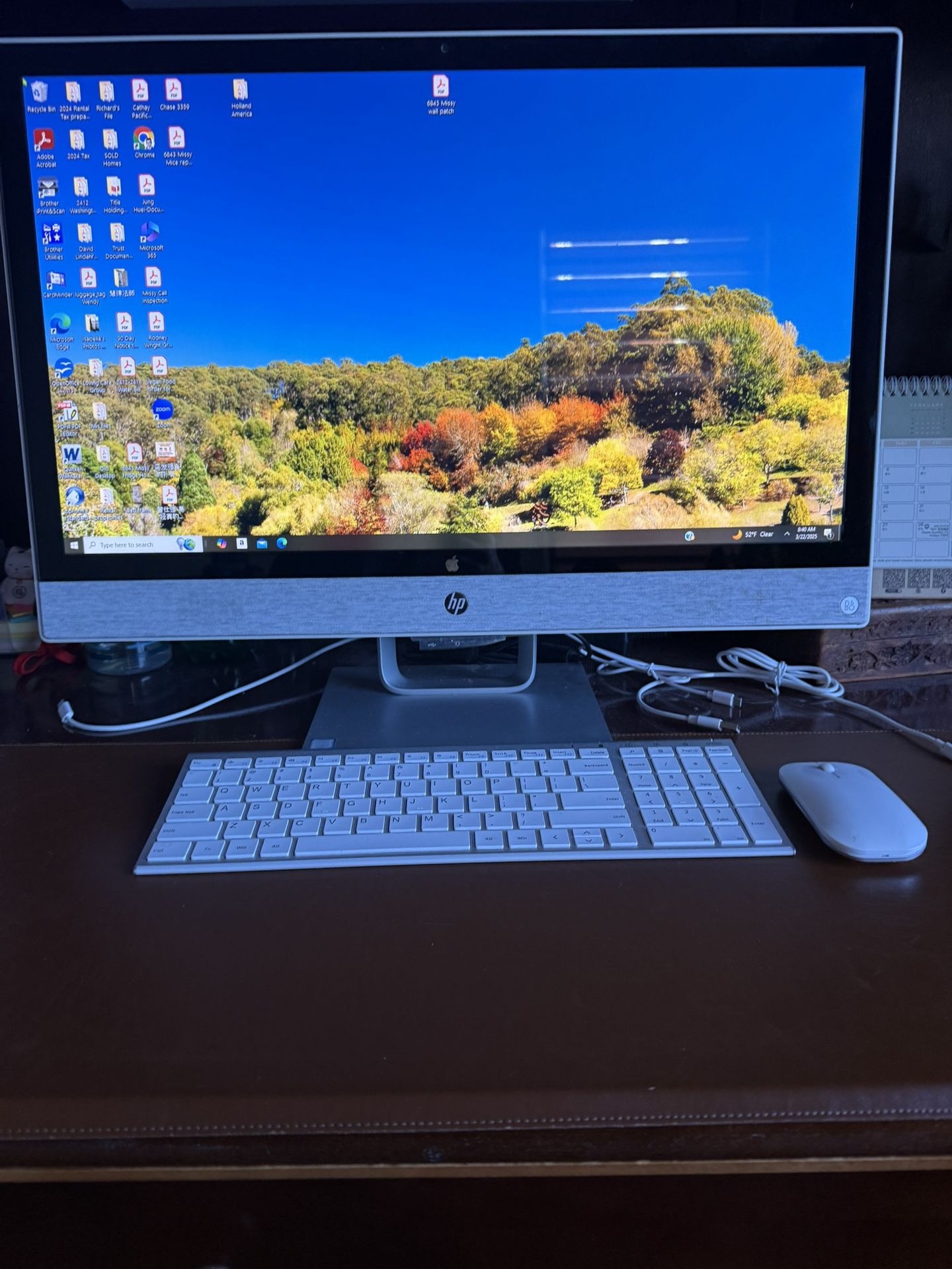 HP pavilion All in one Desktop Computer 24-r055se -Great Working Conditions.