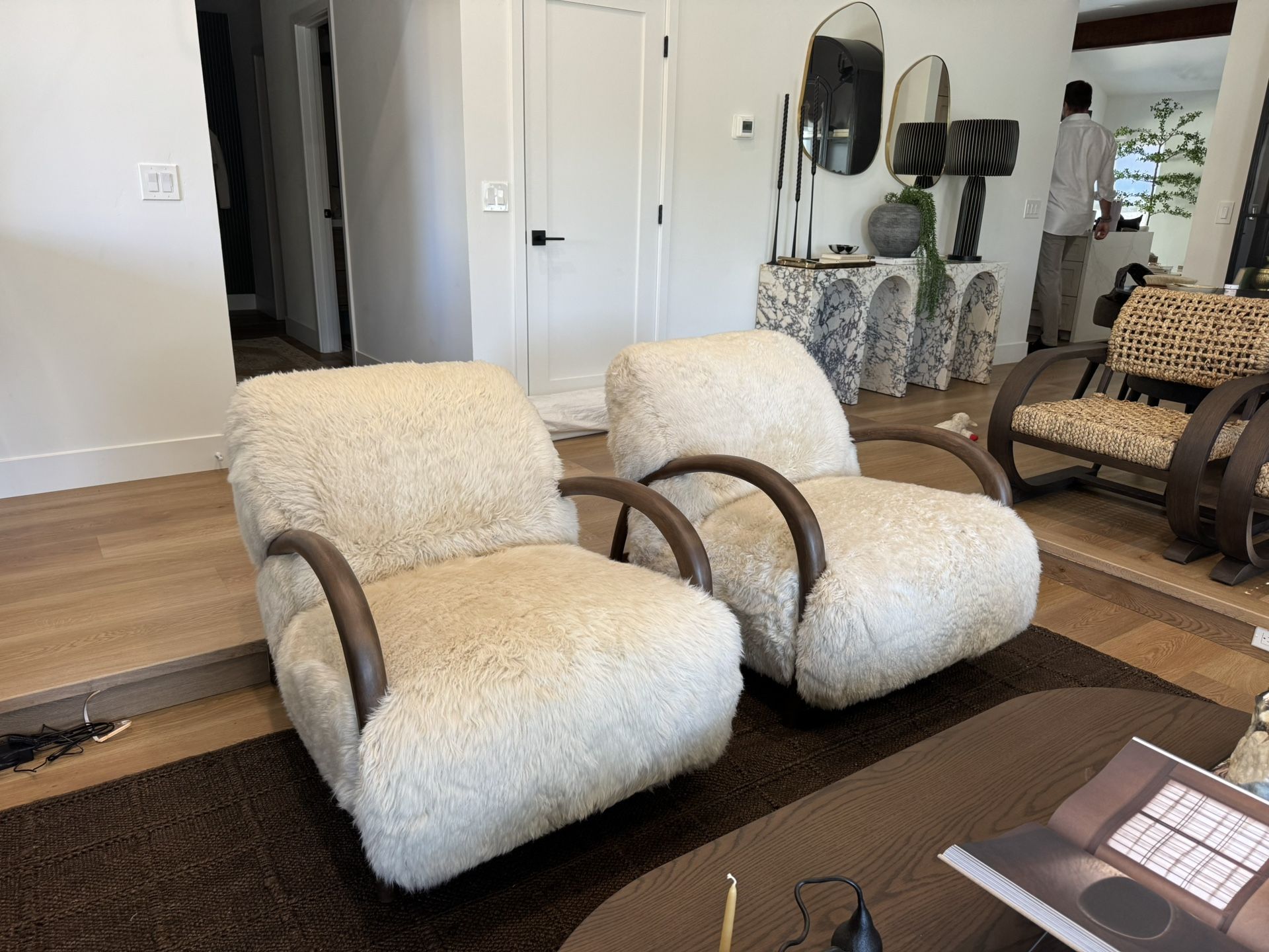 2 Brand NEW Four Hands Sandro Chairs