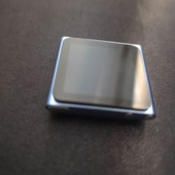 Apple iPod Nano 6th Gen 8GB Blue + Purple Watch Band – Works, Read Description