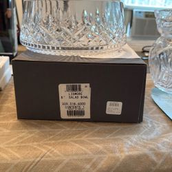 Waterford Crystal Lismore salad bowl