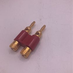 Gold Plated Dual Banana Plug 