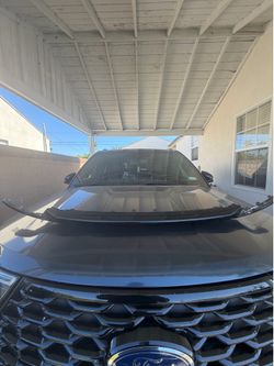 bumper, spoiler Ford explorer st / st line front lip bumper
