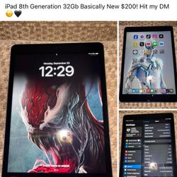 iPad 8th Generation 32 Gb