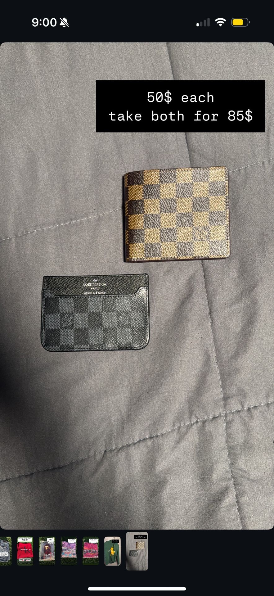 LV wallets