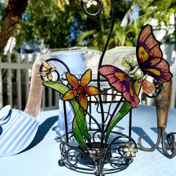 Three Charming & Artistic  Candle Holders 