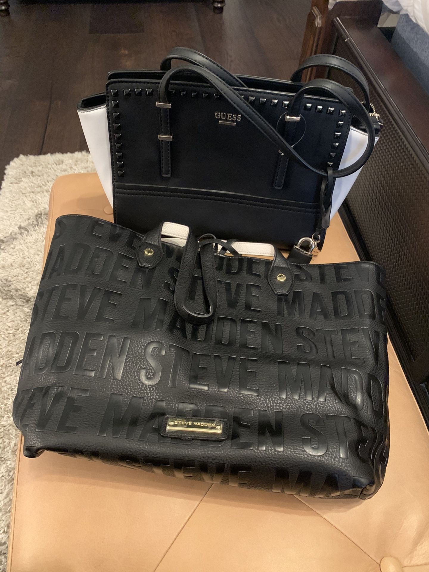 Steve Madden And Guess Handbags