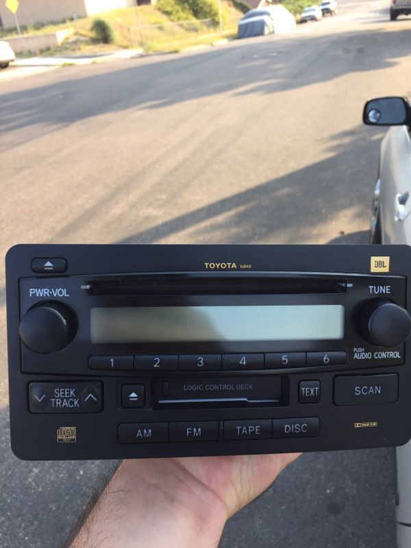 Toyota CD player
