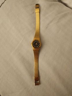 Gold Seiko Watch