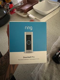 Ring doorbell camera