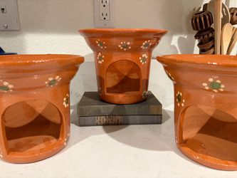 Mexican Terracotta Clay Food Warmers Set of 6 $20 each